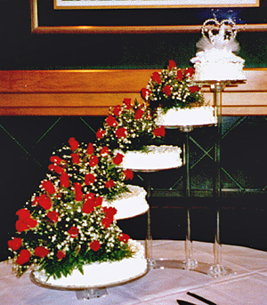 Wedding Cheesecake by Cheese Cake Heaven in Green Bay & the Wisconsin Dells