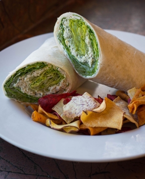 Chicken Caesar Pesto Wrap