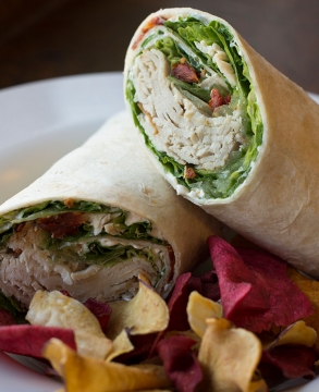 Turkey and  Sun Dried Tomato Cream Wrap